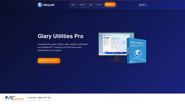 glary-utilities.com screenshot