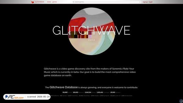 glitchwave.com screenshot