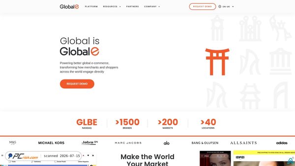 global-e.com screenshot