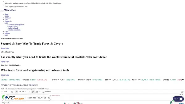 global-fundflex.com screenshot