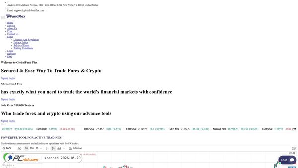 global-fundflex.com screenshot