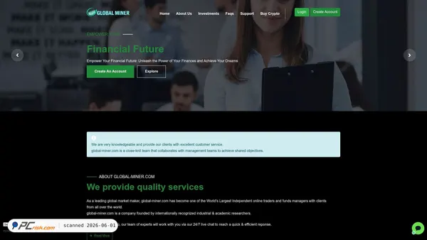 global-miner.com screenshot