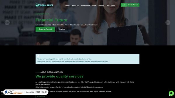 global-miner.com screenshot