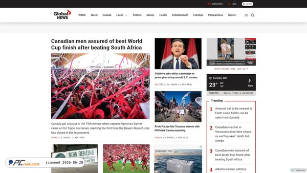 globalnews.ca screenshot
