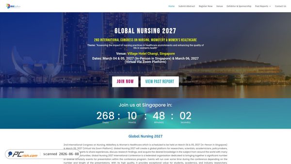 globalnursing.mindauthors.com screenshot