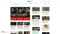globo.com screenshot