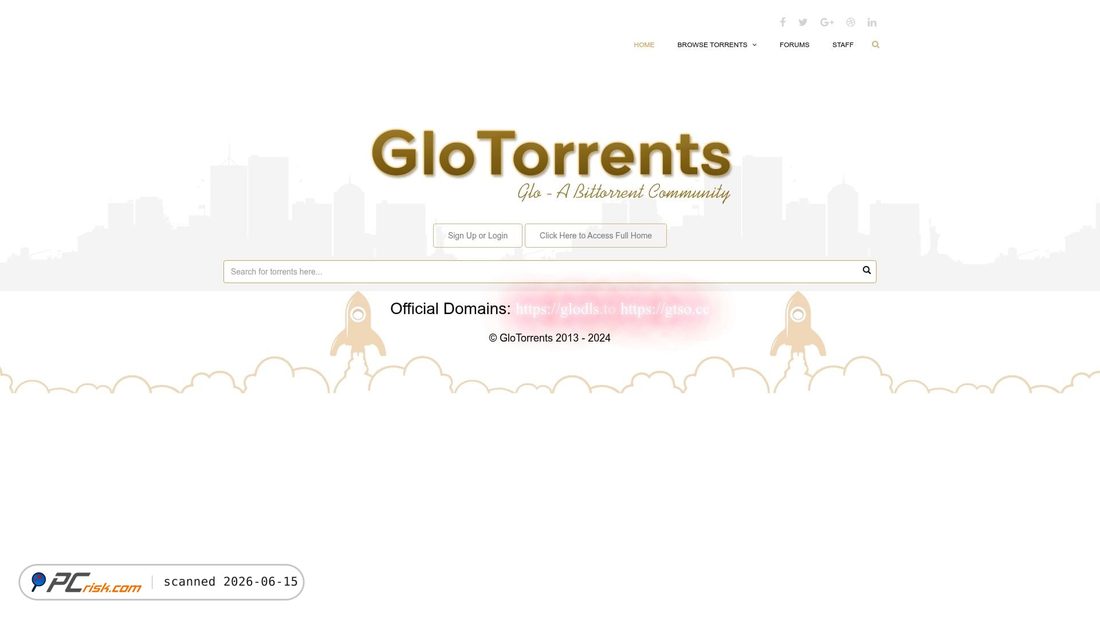 Screenshot of glodls.to