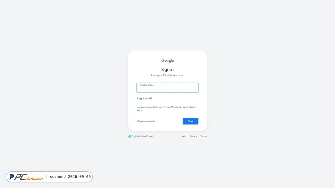 Captura de pantalla de gmail-account.vercel.app