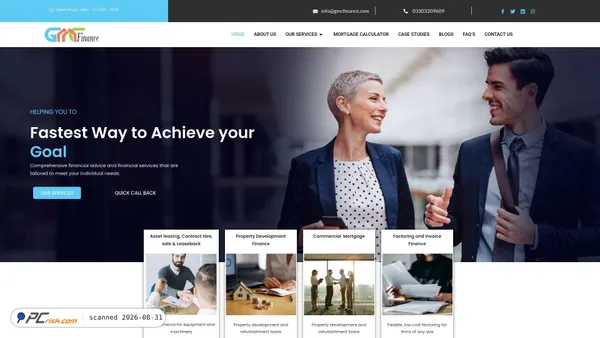gmcfinance.co.uk screenshot