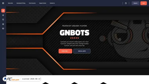 gnbots.com screenshot
