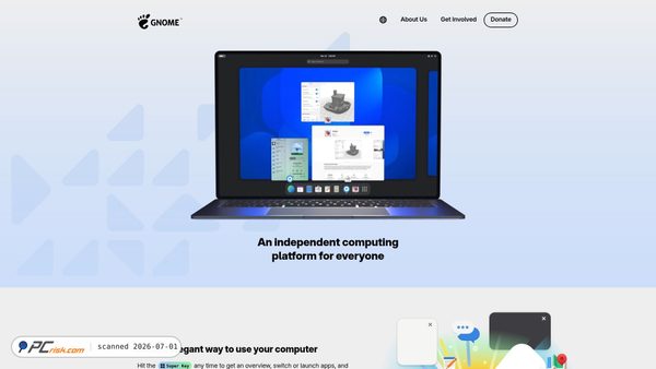 gnome.org screenshot