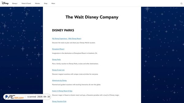 go.com screenshot