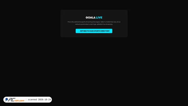 goal6.live Screenshot