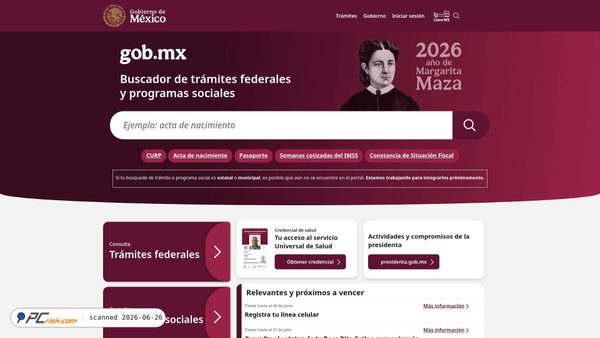 gob.mx screenshot
