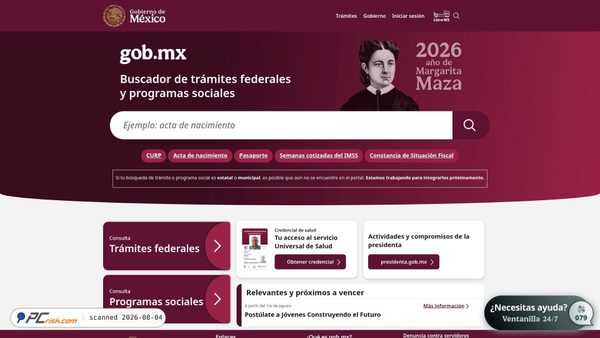 gob.mx screenshot
