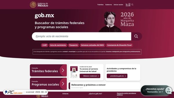 gob.mx screenshot