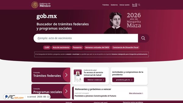 gob.mx screenshot