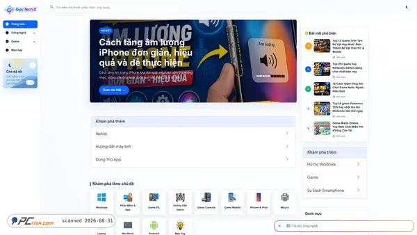 goctechz.com Screenshot