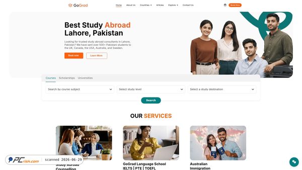 gogradglobal.com screenshot