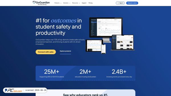 goguardian.com screenshot