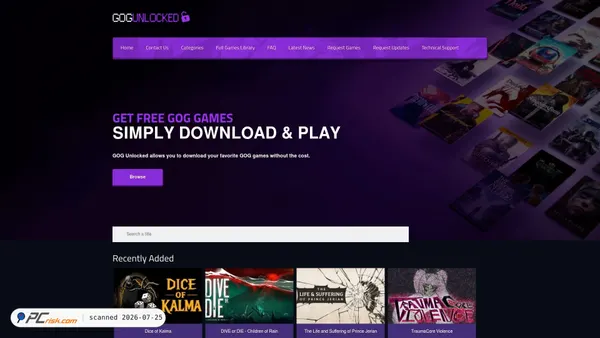 gogunlocked.com screenshot
