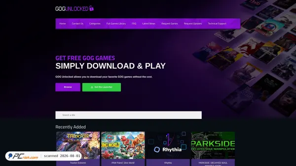 gogunlocked.com screenshot