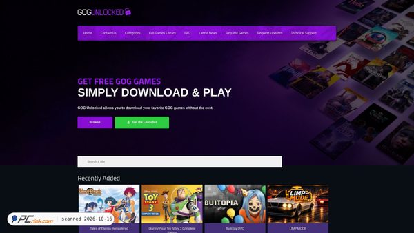 gogunlocked.com Screenshot