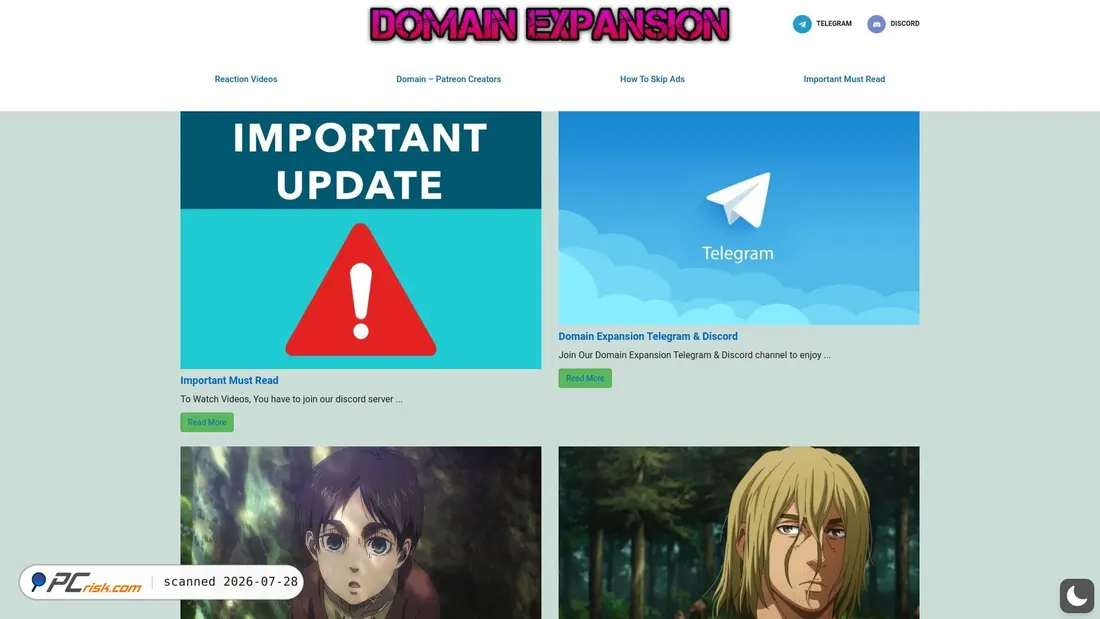 Screenshot of gojo2.com