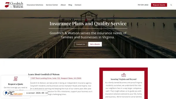 Captura de goodrichwatson.com