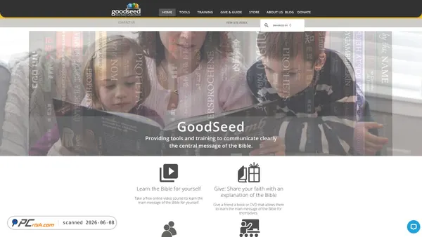 goodseed.com screenshot