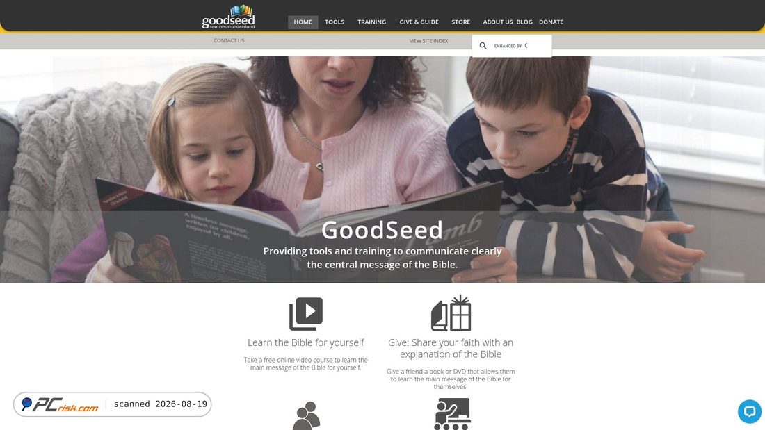 Screenshot von goodseed.com