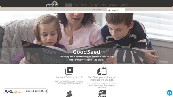 goodseed.com screenshot