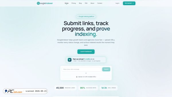 google-indexer.com screenshot