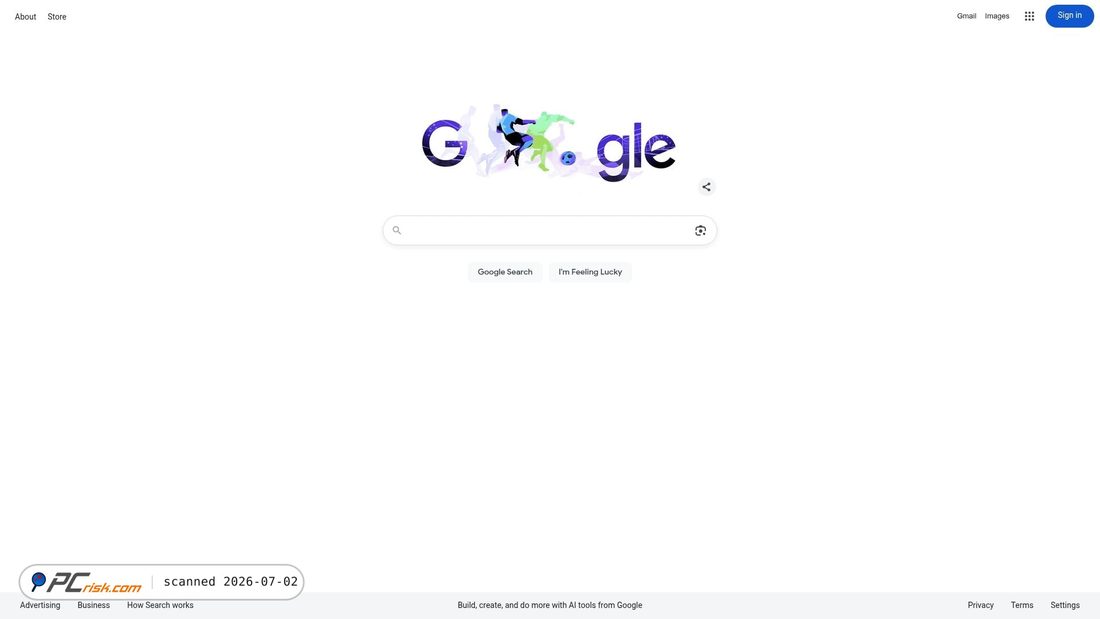 Screenshot of google.cl