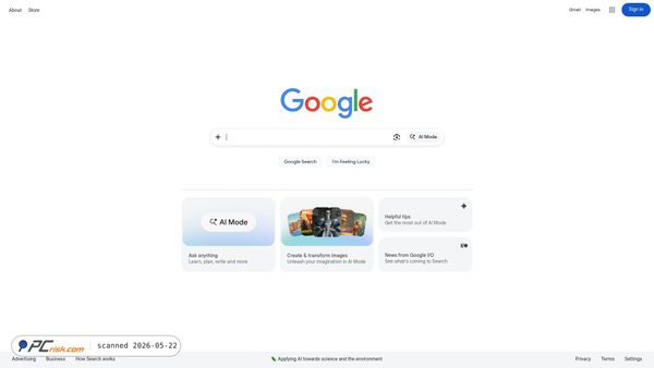 google.co.in screenshot