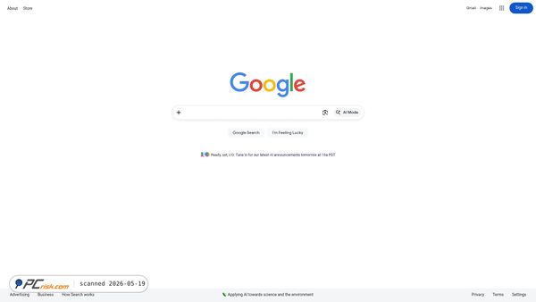 google.co.jp screenshot