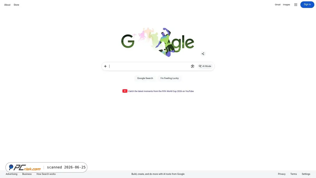 Screenshot of google.co.th