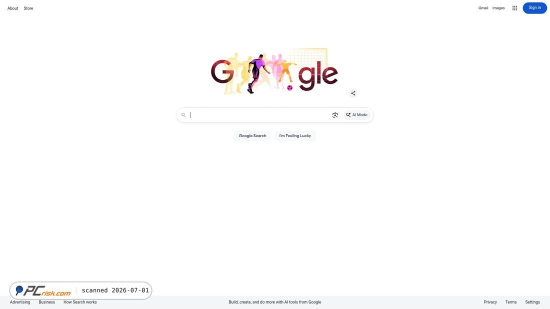 Screenshot of google.com.sg