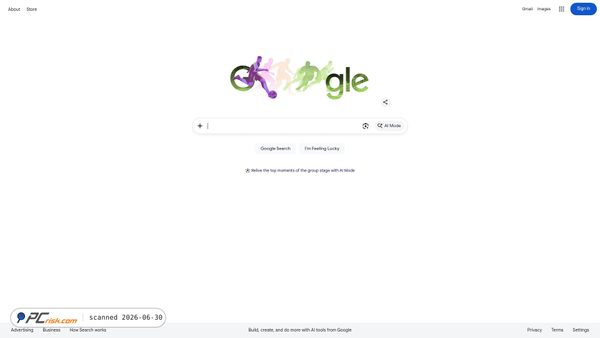 google.cz screenshot