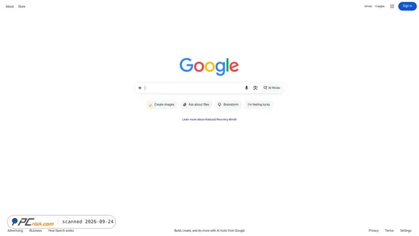 google.de screenshot