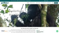 gorillatourrwanda.com screenshot