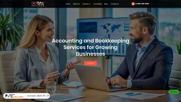 gotaxadvisor.com screenshot