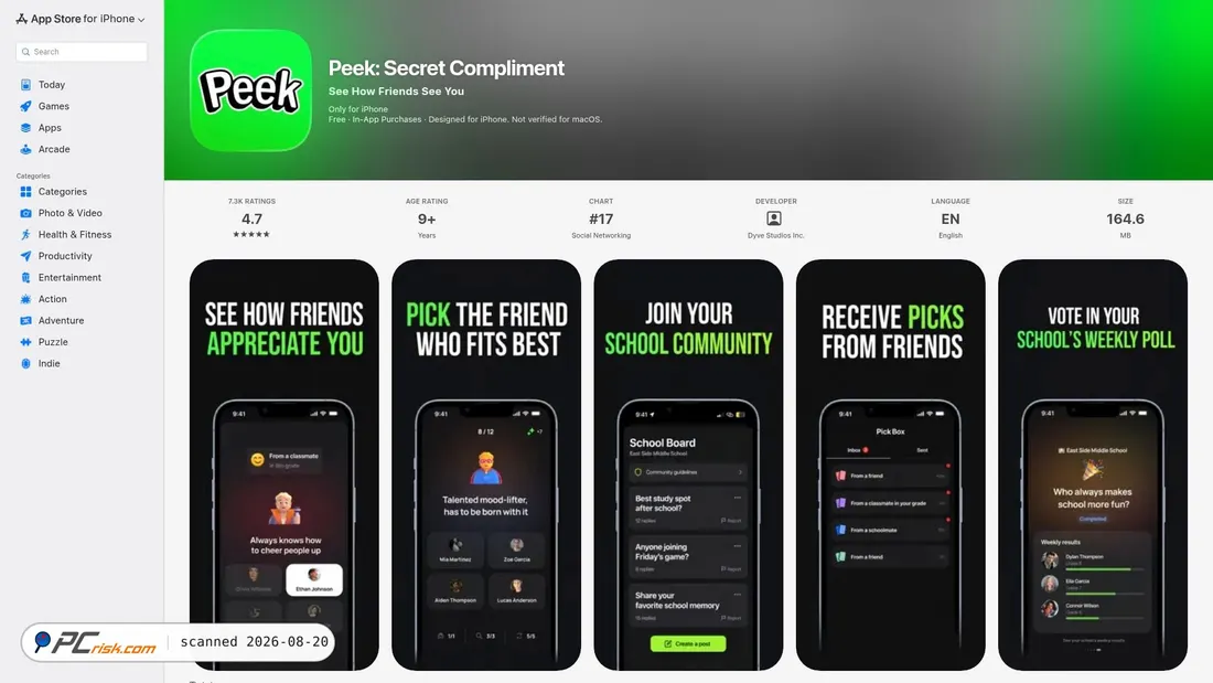 Screenshot of gotpicked.net