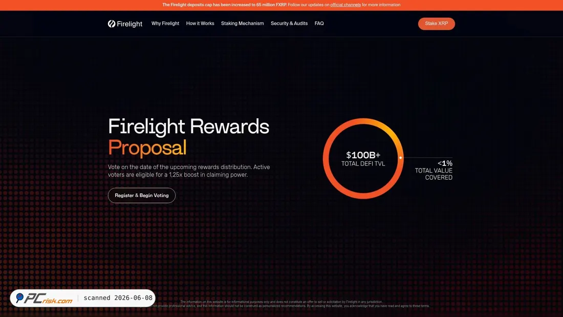 Screenshot of governances-firelightfoundation.xyz