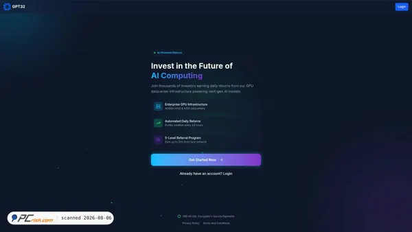 gpt32.com screenshot