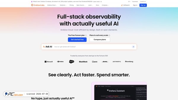 grafana.net screenshot