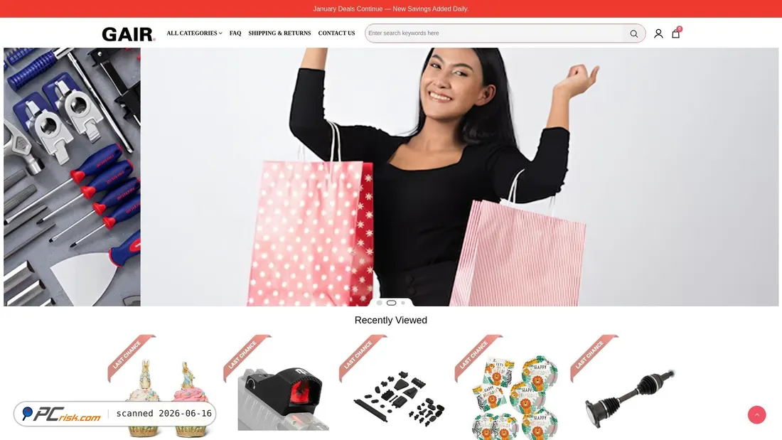 Screenshot of grand-air.com