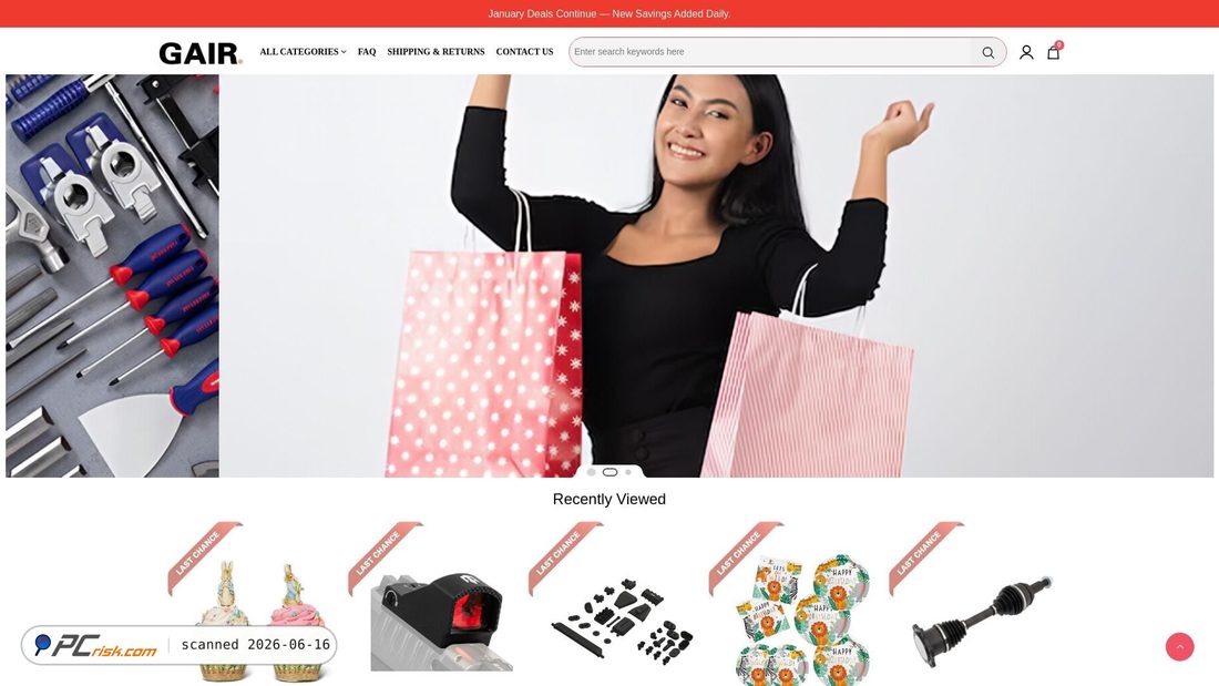 Screenshot di grand-air.com