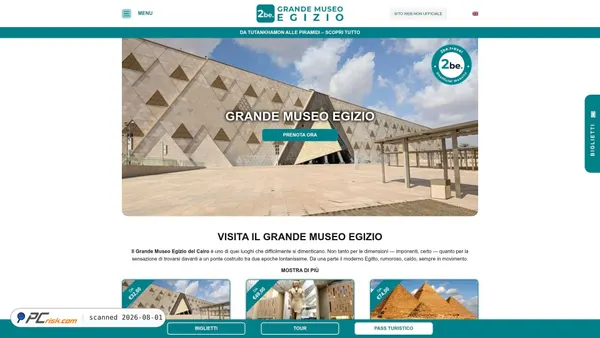 grande-museo-egizio.it screenshot