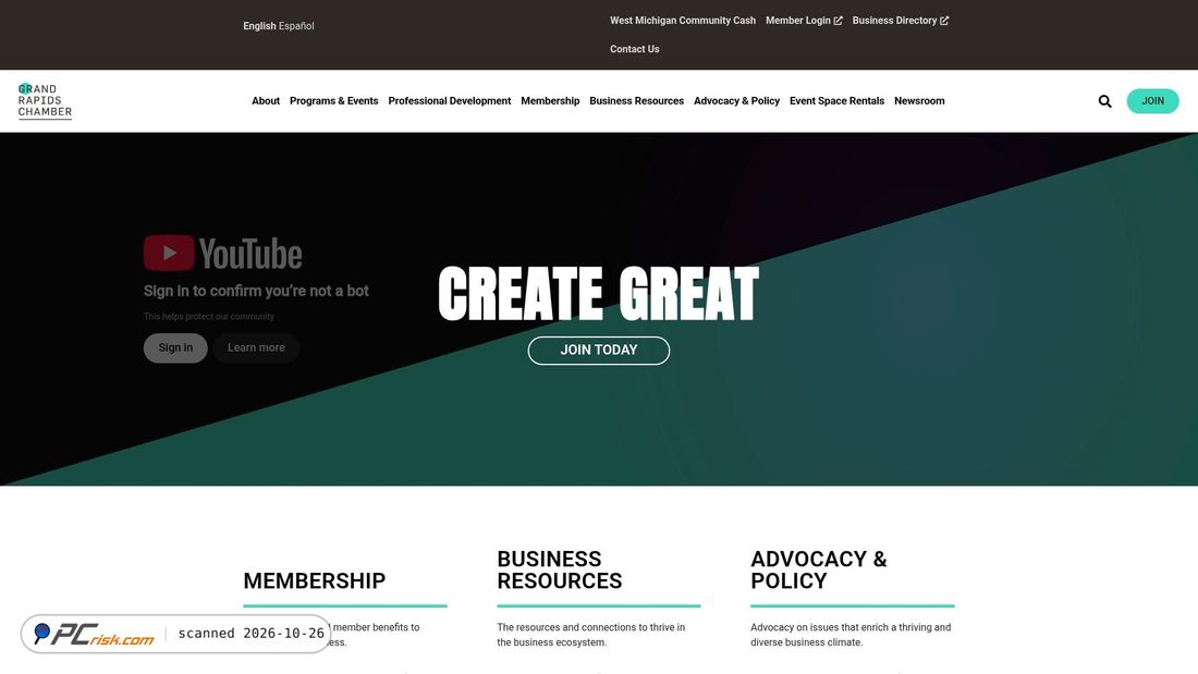 Screenshot of grandrapids.org